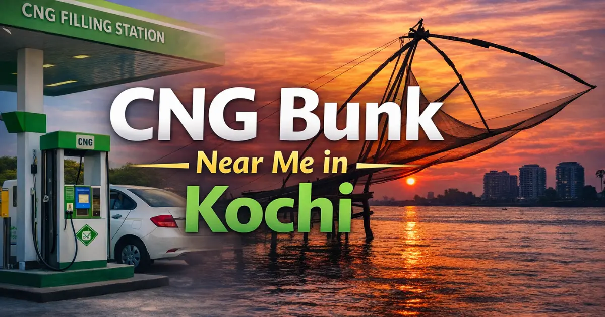 CNG bunk near me in Kochi operated by IOAGPL – nearby CNG pumps and availability